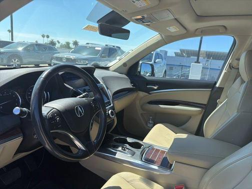 White Diamond Pearl 2017 Acura MDX 3.5L w/Technology Package
