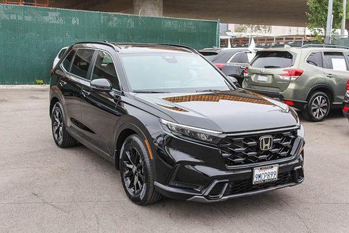 Crystal Black Pearl 2024 Honda CR-V Hybrid Sport FWD