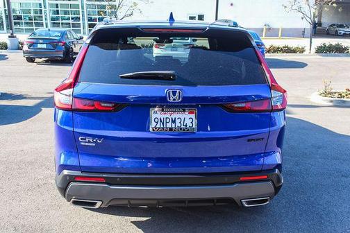 Blue 2025 Honda CR-V Hybrid Sport FWD