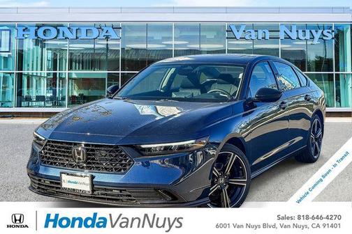 Canyon River Blue Metallic 2026 Honda Accord SE