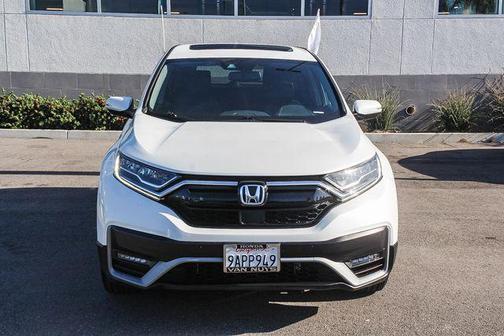 Platinum White Pearl 2021 Honda CR-V Hybrid EX-L