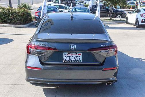 Gray 2025 Honda Civic Sport