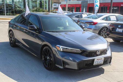Gray 2025 Honda Civic Sport