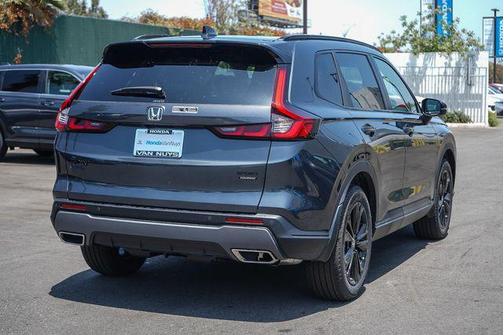 Meteorite Gray Metallic 2026 Honda CR-V Hybrid Sport Touring AWD