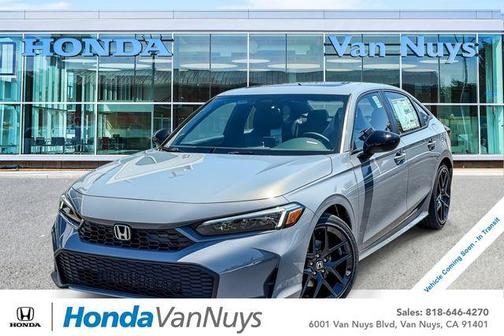 Urban Gray Pearl 2026 Honda Civic Hybrid Sport
