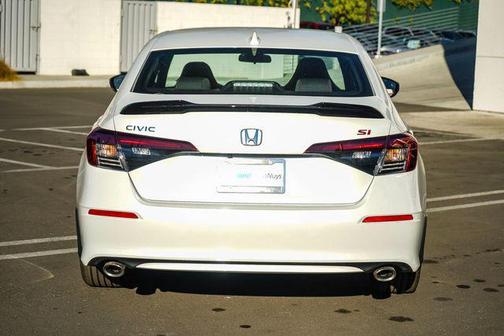 Platinum White Pearl 2026 Honda Civic Si Base