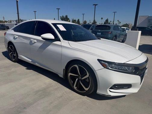Platinum White Pearl 2020 Honda Accord Sport 1.5T
