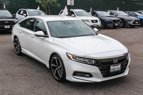 Platinum White Pearl 2020 Honda Accord Sport 1.5T