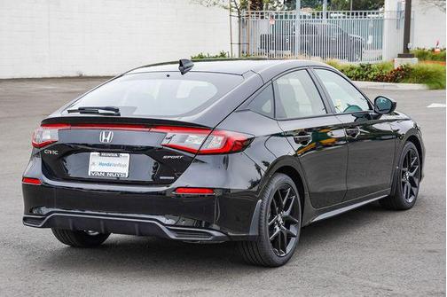 Crystal Black Pearl 2026 Honda Civic Hybrid Sport