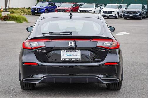 Crystal Black Pearl 2026 Honda Civic Hybrid Sport