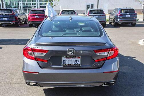 Modern Steel Metallic 2018 Honda Accord Sport
