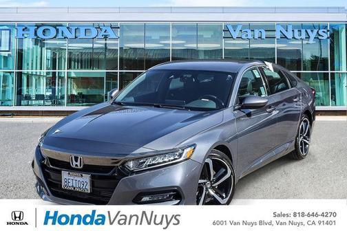 Modern Steel Metallic 2018 Honda Accord Sport