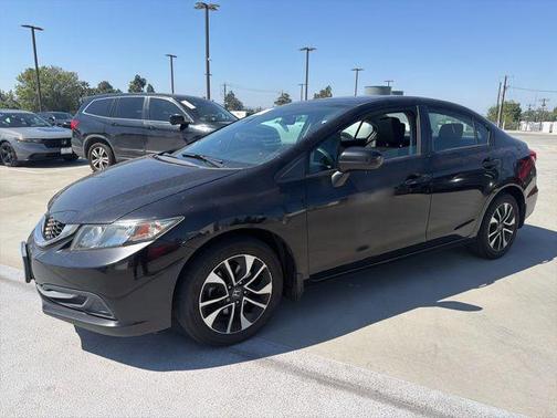 Crystal Black Pearl 2015 Honda Civic EX