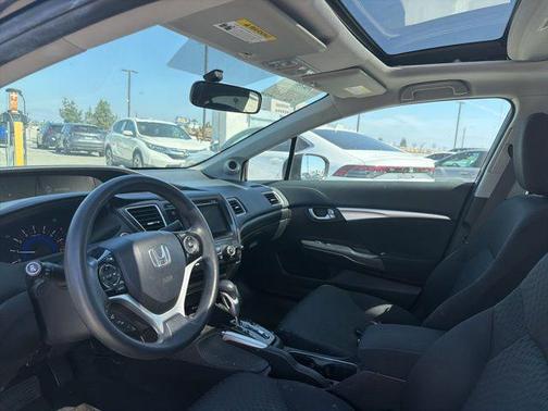 Crystal Black Pearl 2015 Honda Civic EX