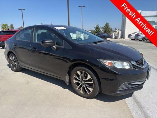 Crystal Black Pearl 2015 Honda Civic EX