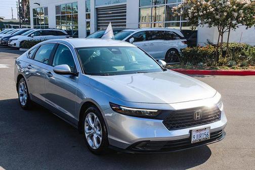 Solar Silver Metallic 2024 Honda Accord LX 1.5T