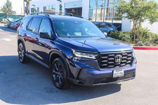 Obsidian Blue Pearl 2023 Honda Pilot AWD Sport