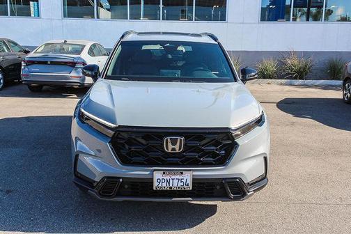 Gray 2025 Honda CR-V Hybrid Sport FWD