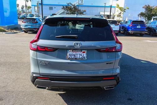 Gray 2025 Honda CR-V Hybrid Sport FWD