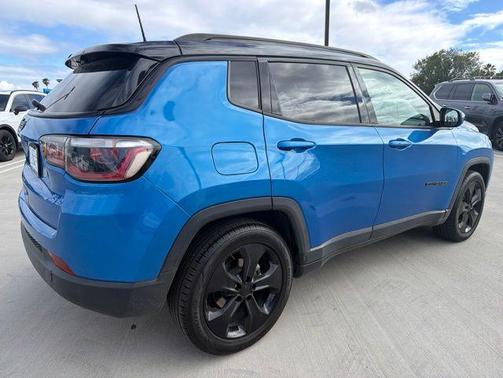 Laser Blue Pearlcoat 2021 Jeep Compass Latitude