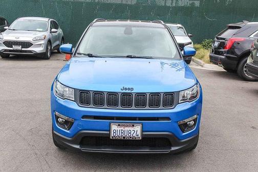Laser Blue Pearlcoat 2021 Jeep Compass Latitude