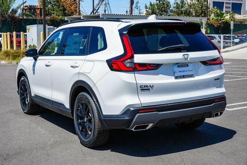Platinum White Pearl 2026 Honda CR-V Hybrid Sport AWD