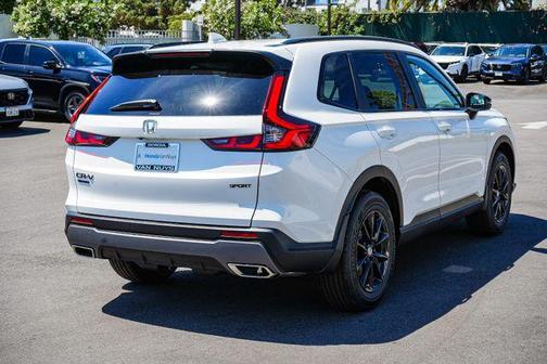 Platinum White Pearl 2026 Honda CR-V Hybrid Sport AWD