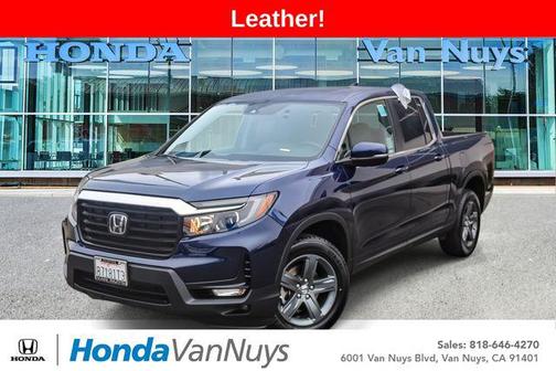 Obsidian Blue Pearl 2023 Honda Ridgeline RTL