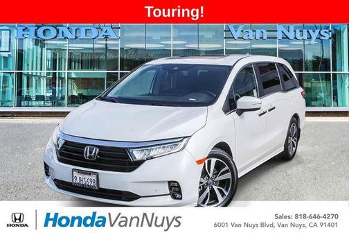 Platinum White Pearl 2024 Honda Odyssey Touring