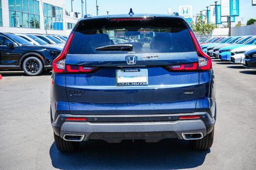 Canyon River Blue Metallic 2027 Honda CR-V Hybrid Sport Touring AWD