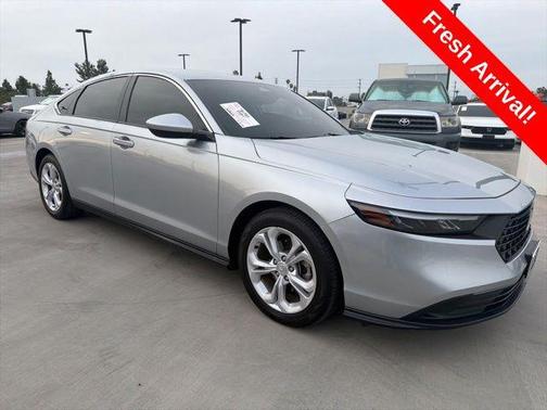 Solar Silver Metallic 2025 Honda Accord LX 1.5T