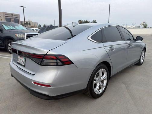 Solar Silver Metallic 2025 Honda Accord LX 1.5T