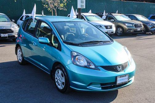 Blue 2013 Honda Fit Base