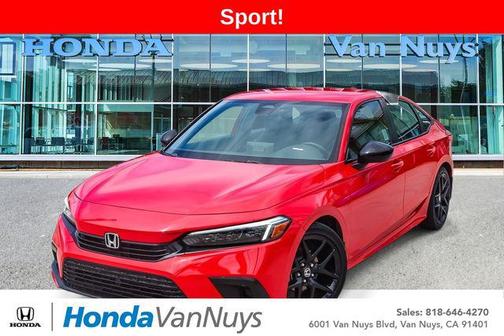 Rallye Red 2024 Honda Civic Sport