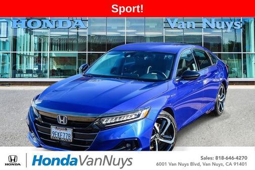 Still Night Pearl 2022 Honda Accord Hybrid Sport