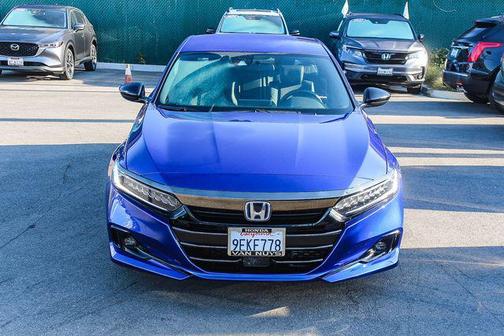 Still Night Pearl 2022 Honda Accord Hybrid Sport