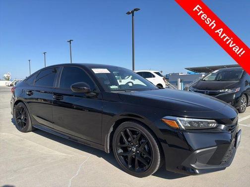 Crystal Black Pearl 2024 Honda Civic Sport