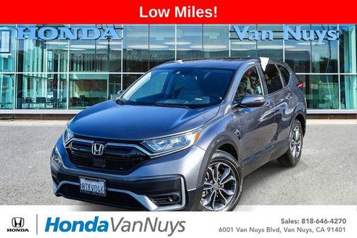 Gray 2020 Honda CR-V 2WD EX