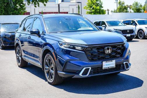 Canyon River Blue Metallic 2026 Honda CR-V Hybrid Sport Touring AWD