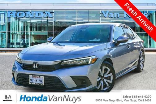 Lunar Silver Metallic 2022 Honda Civic LX