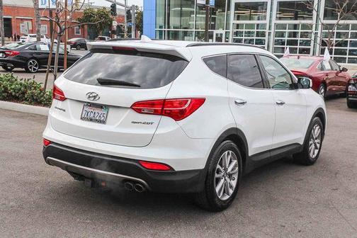 Frost White 2015 Hyundai Santa Fe Sport 2.0L Turbo