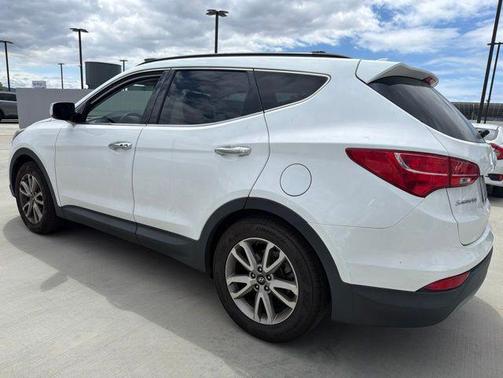 Frost White 2015 Hyundai Santa Fe Sport 2.0L Turbo