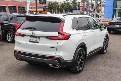 Platinum White Pearl 2024 Honda CR-V Hybrid Sport FWD