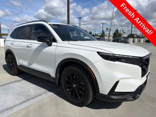 Platinum White Pearl 2024 Honda CR-V Hybrid Sport FWD