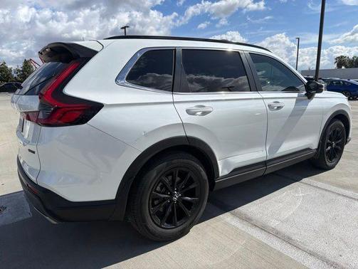Platinum White Pearl 2024 Honda CR-V Hybrid Sport FWD