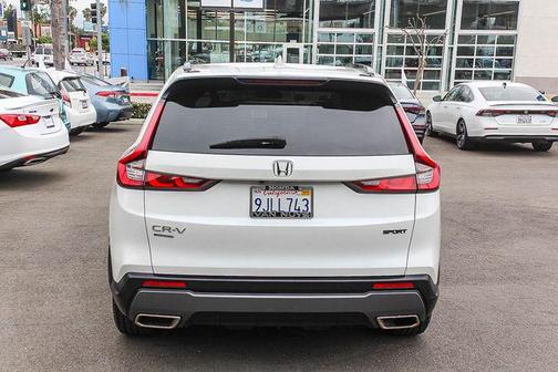 Platinum White Pearl 2024 Honda CR-V Hybrid Sport FWD