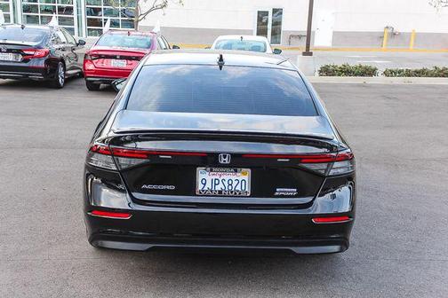 Crystal Black Pearl 2024 Honda Accord Hybrid Sport