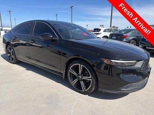 Crystal Black Pearl 2024 Honda Accord Hybrid Sport