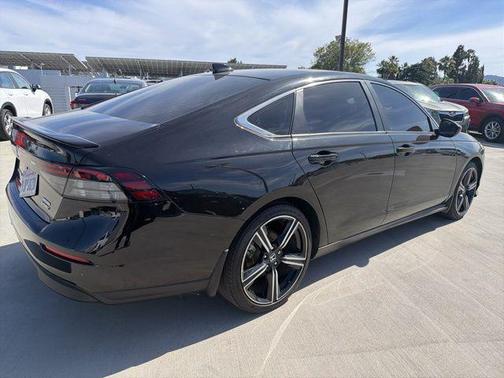 Crystal Black Pearl 2024 Honda Accord Hybrid Sport