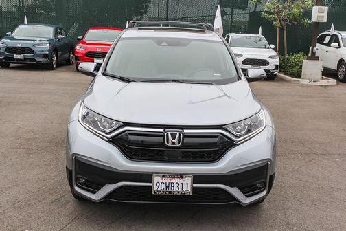 Silver 2022 Honda CR-V AWD EX-L